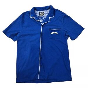 Dogg Supply by Snoop Dogg Men's Notch Collar Shirt Pajama Medium